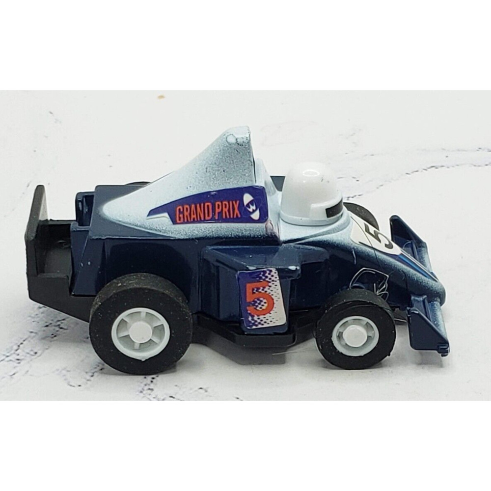 Vintage Unbranded White F1 Plastic Grand Prix Race Car